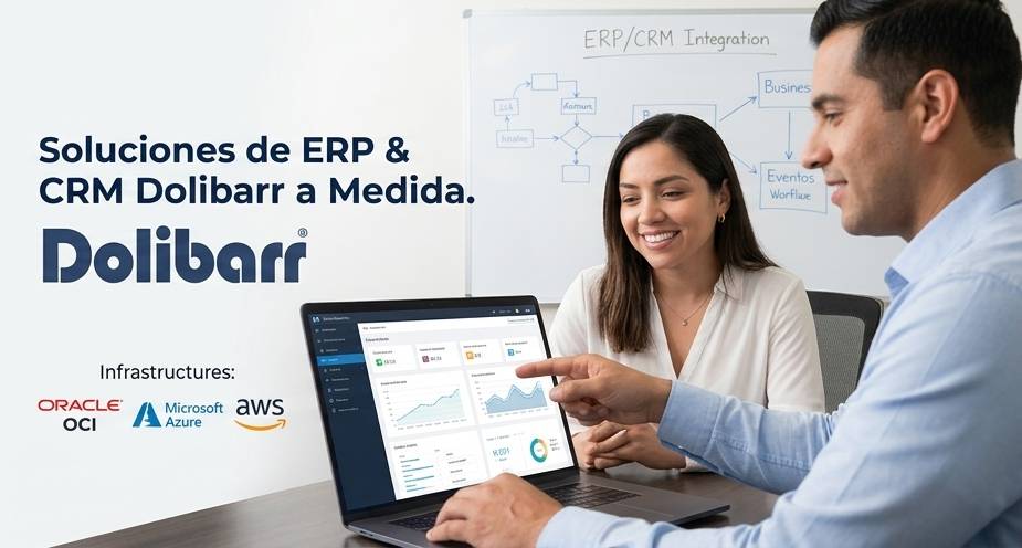 ERP/CRM Dolibarr — panel de administración